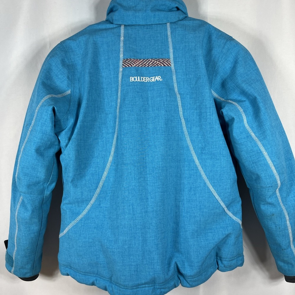 Boulder Gear Youth Temple Turquoise Heavy Snowboard Winter Ski Jacket Size Small